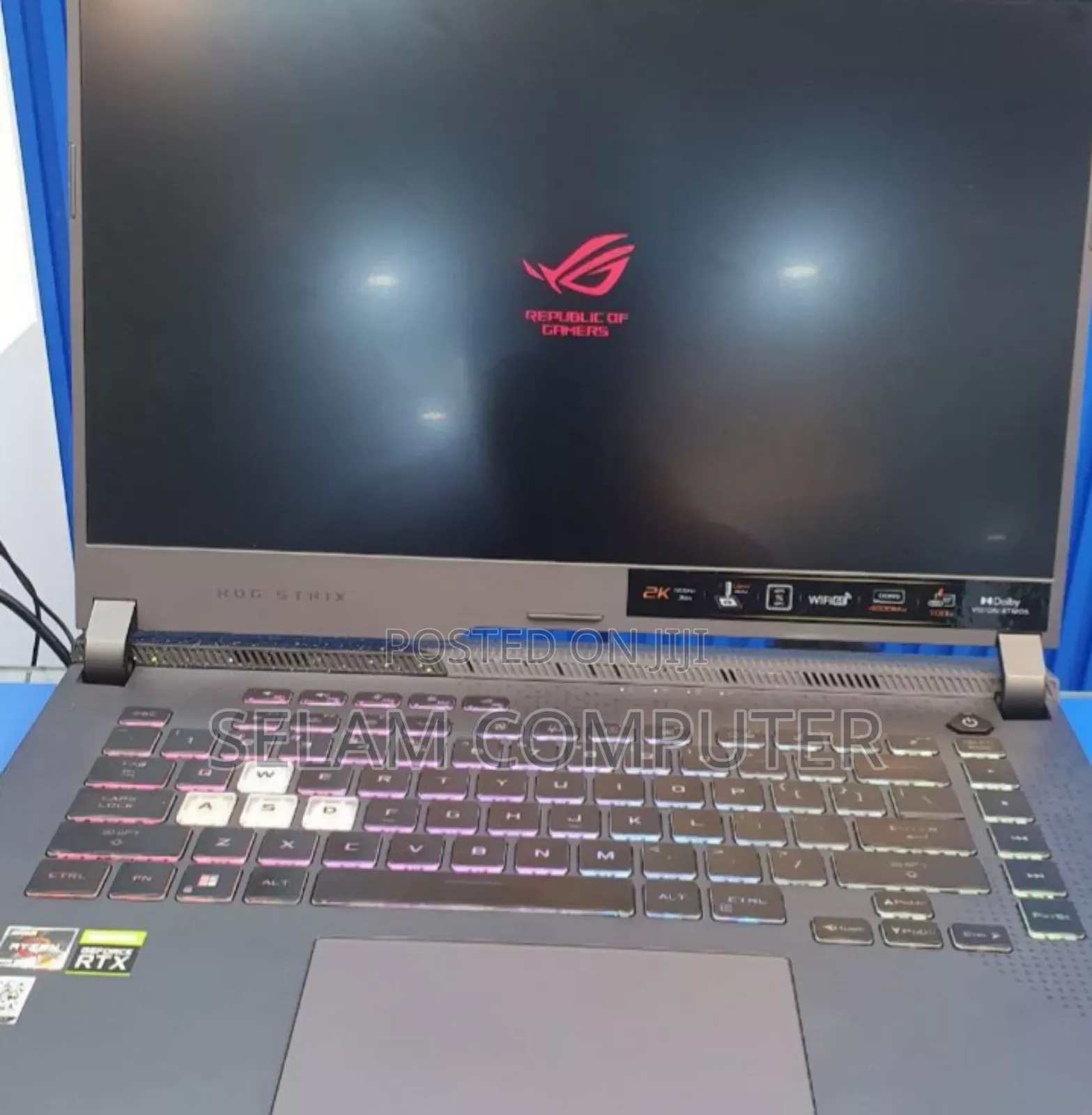 New Laptop Asus ROG Strix G15 16GB AMD Ryzen 9 SSD 512GB