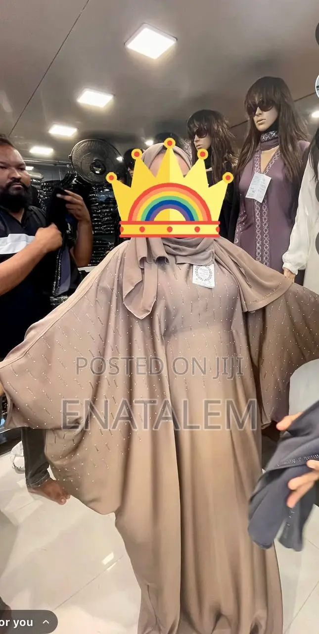 Butterfly Abaya With Inner Belt