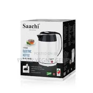 Saachi 1.8l Electric Kettle Nl-Kt-7749-Bk With Automatic Shut-Off