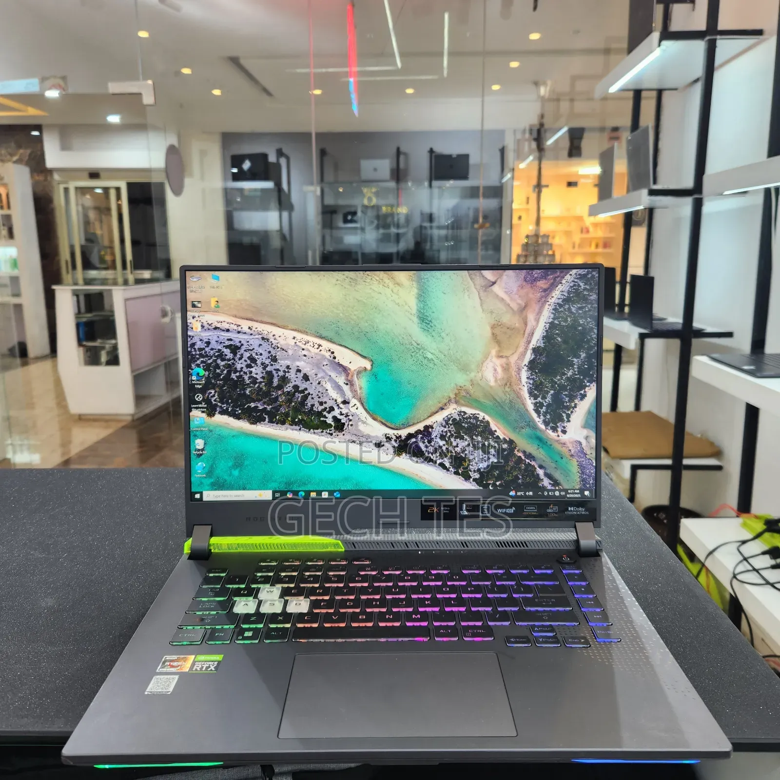 New Laptop Asus ROG Strix G15 16GB AMD Ryzen 9 SSD 512GB