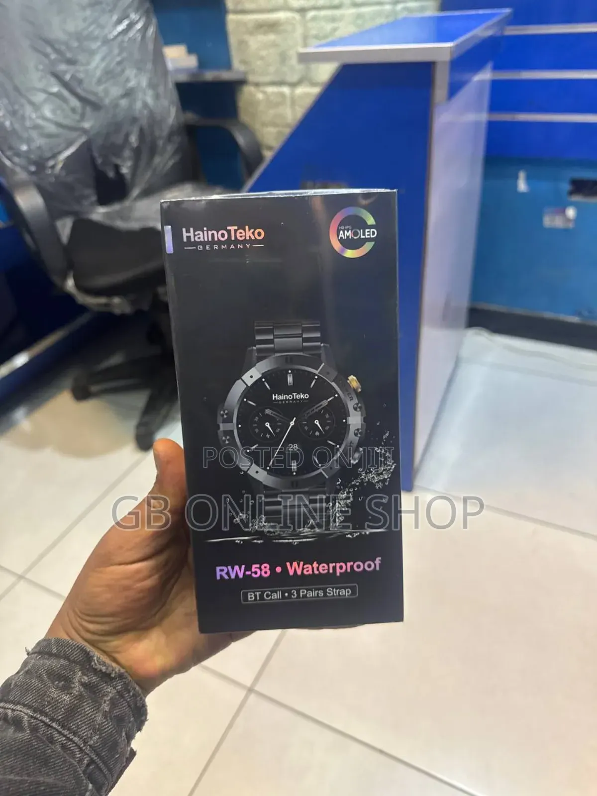 Haino Teko Germany Rw-58 Smart Watch With Amoled Display Watch