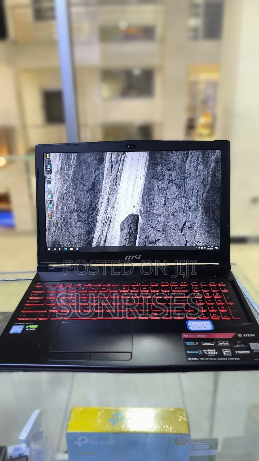 New Laptop MSI Pulse GL66 16GB Intel Core I7 SSD 512GB