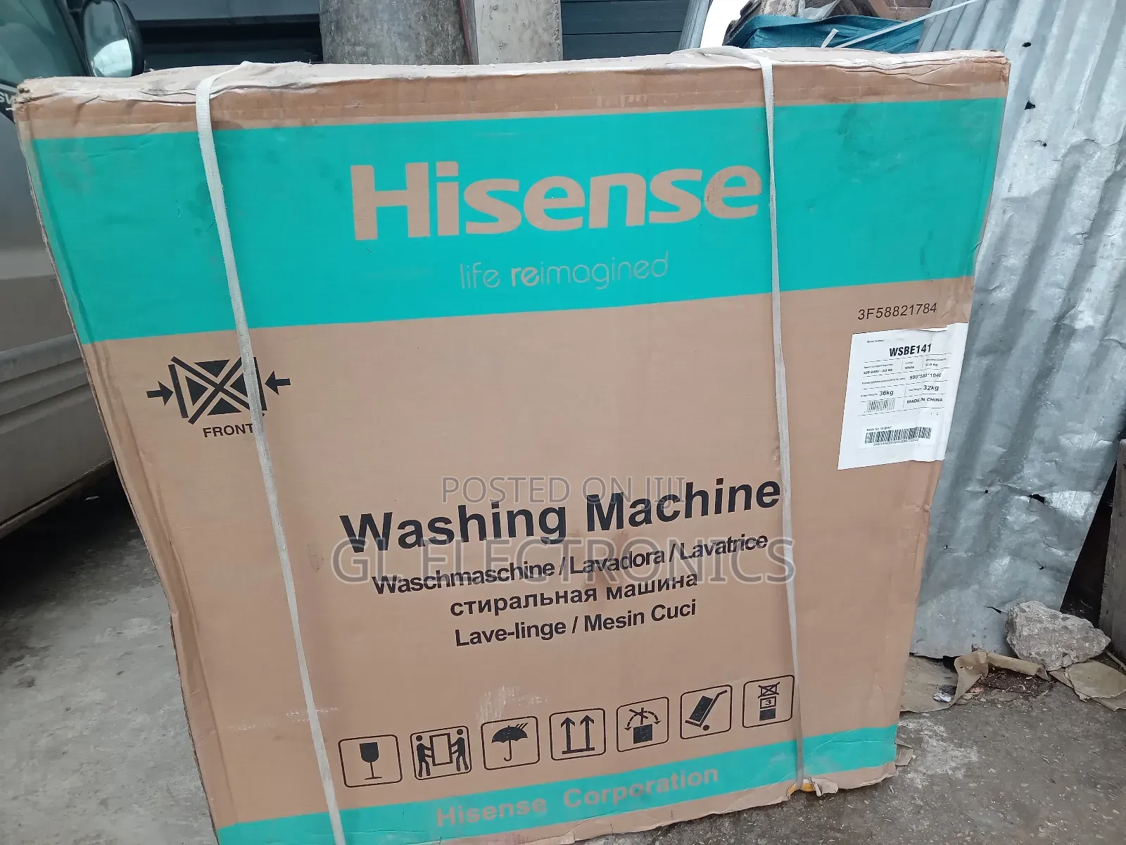 Hisense Washing Machine 14kg