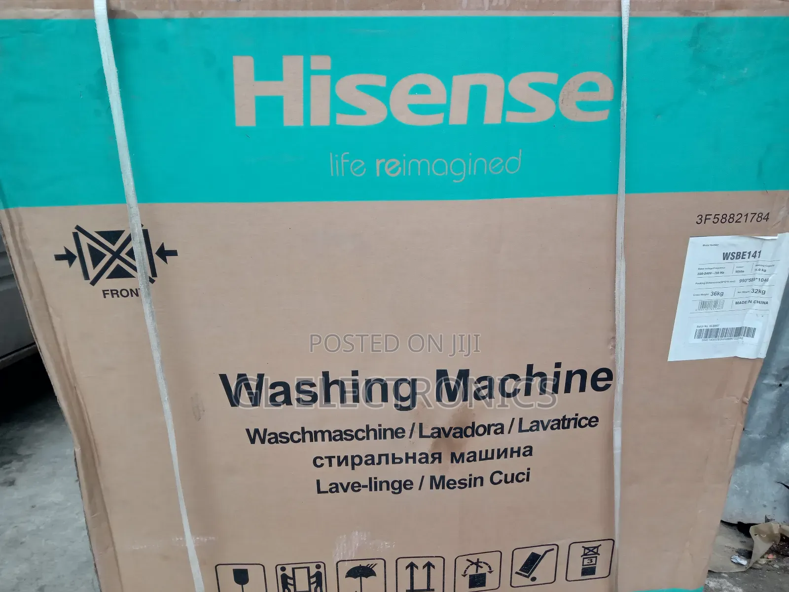 Hisense Washing Machine 14kg
