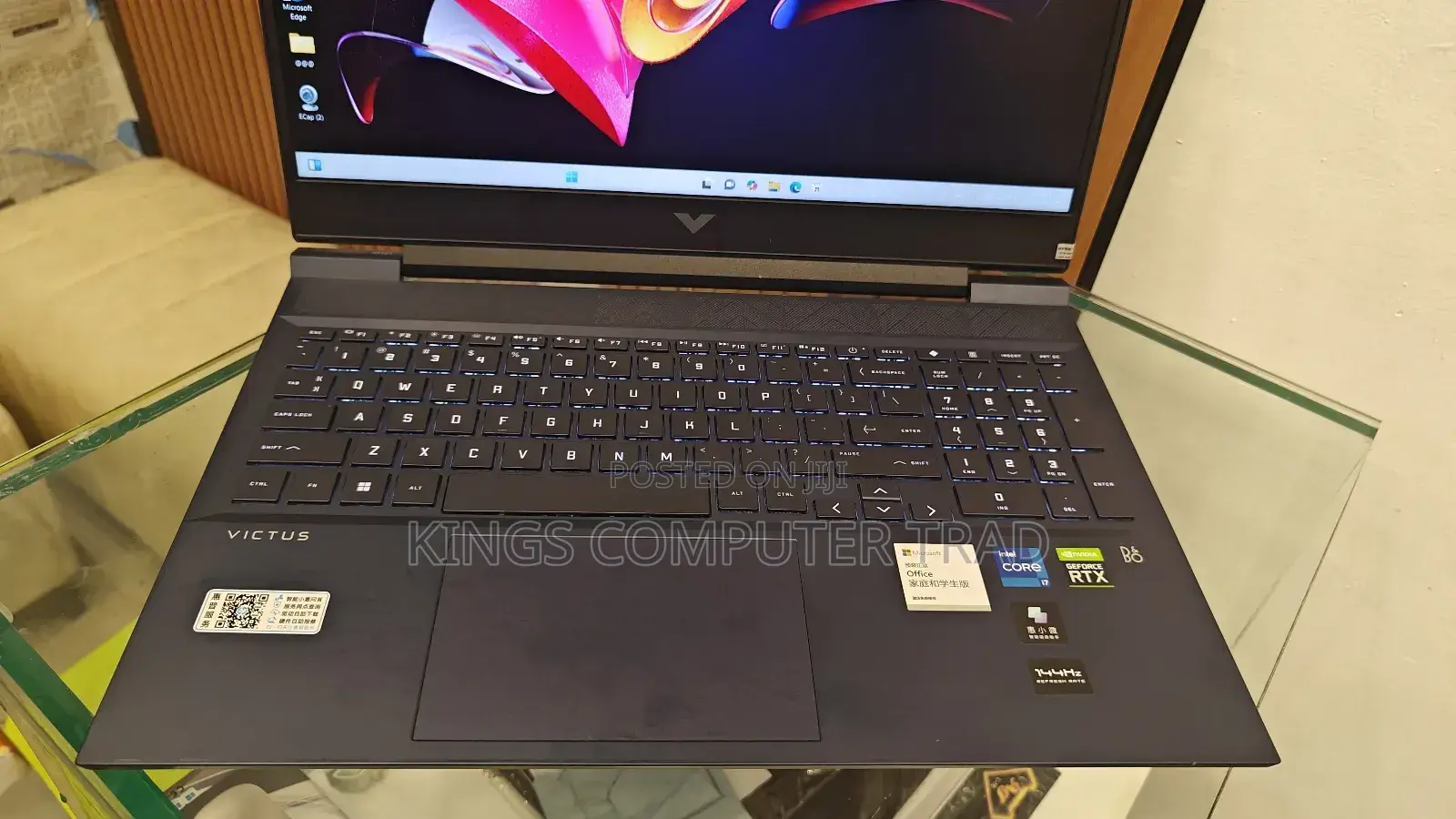 New Laptop HP Victus 16 16GB Intel Core I7 SSD 512GB