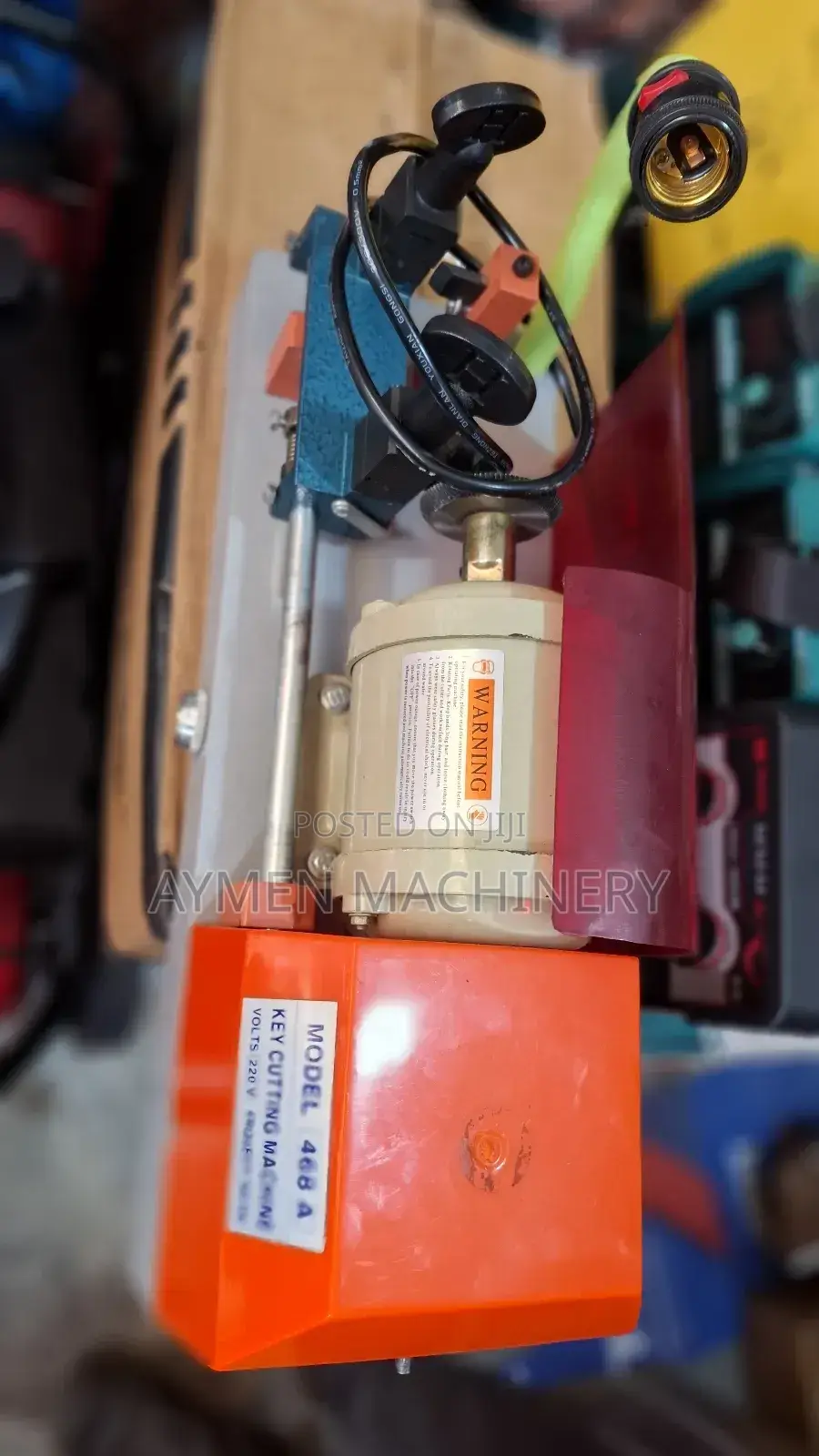 Key Duplicate Machine ቁልፍ መቅረጫ