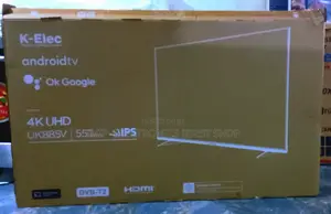 K-Elec 55 Inch Tv Smart Android Frameless Tv