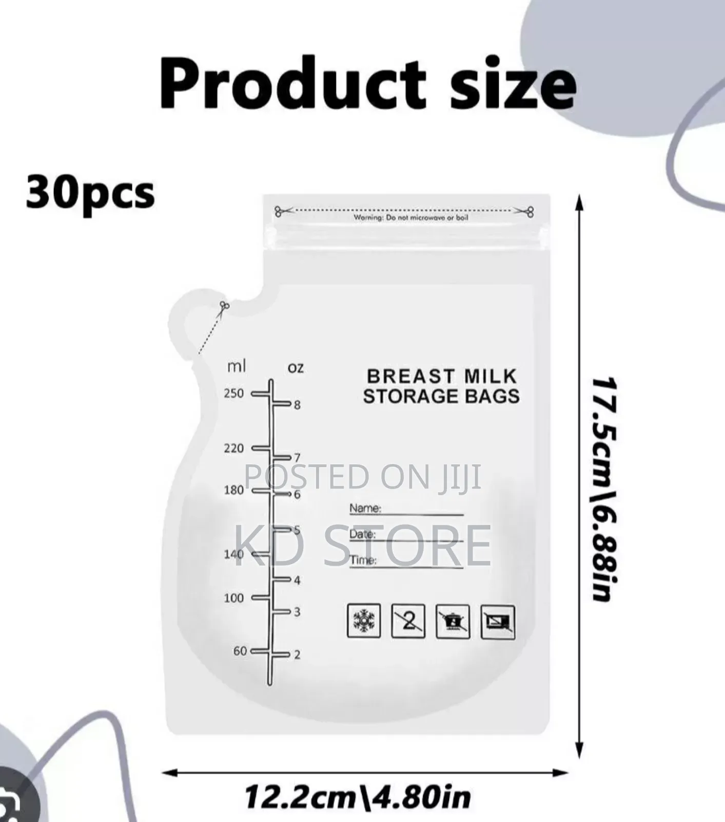 Breast Milk Storage Bags