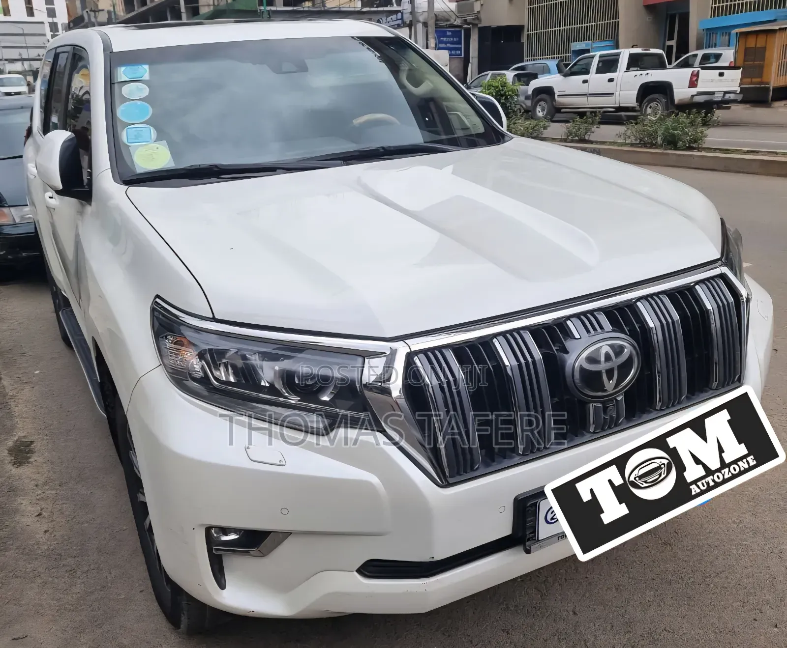 Toyota Land Cruiser Prado 2018 White