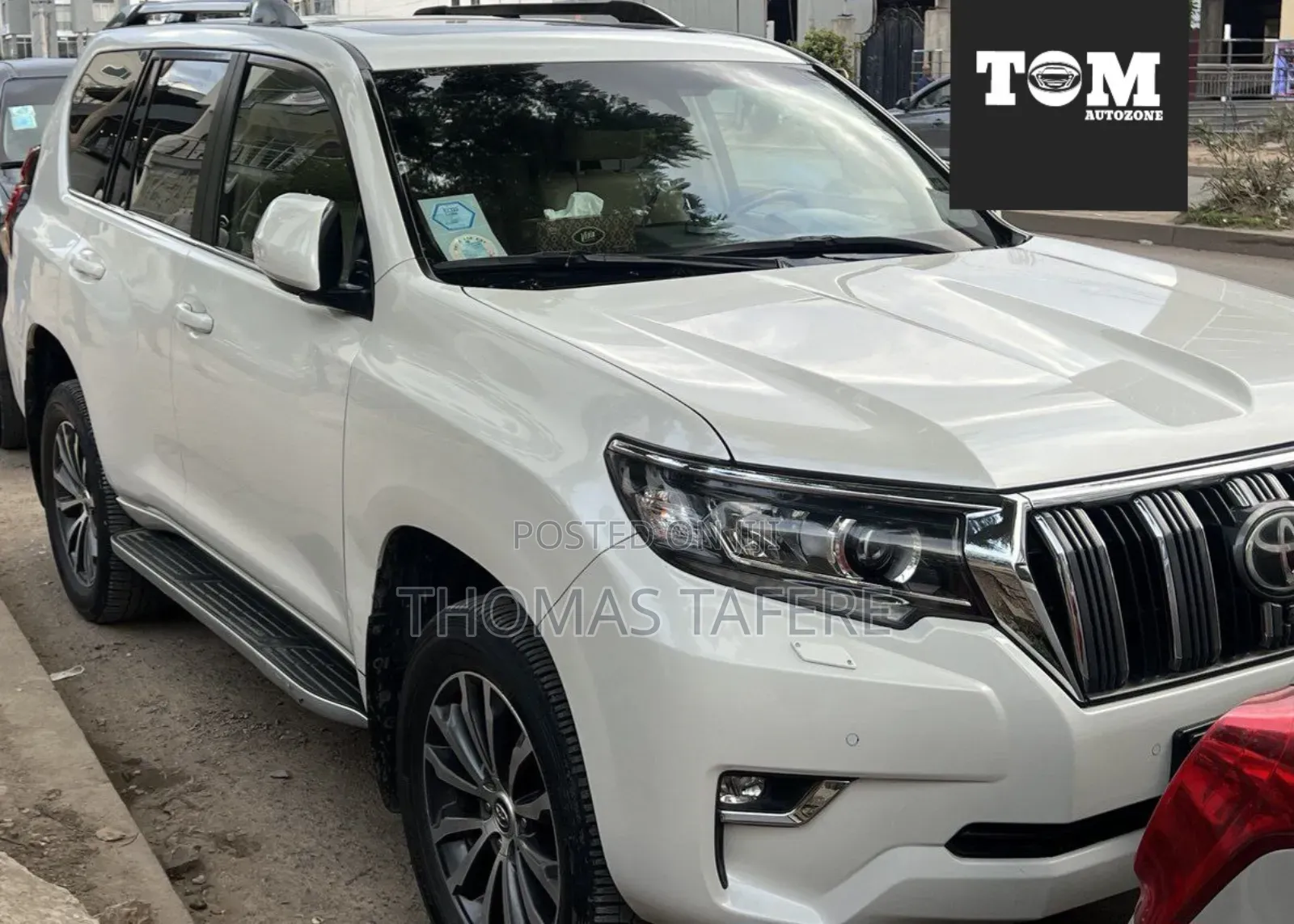 Toyota Land Cruiser Prado 2018 White