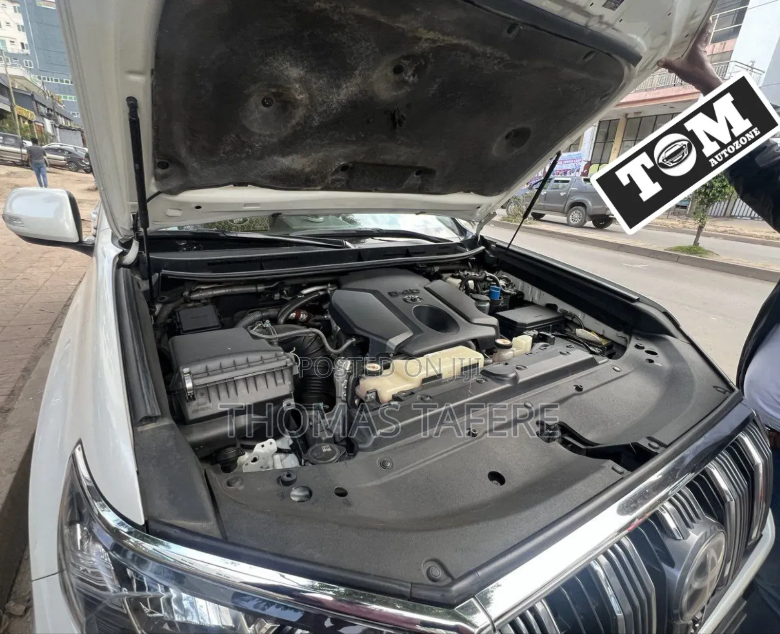 Toyota Land Cruiser Prado 2018 White