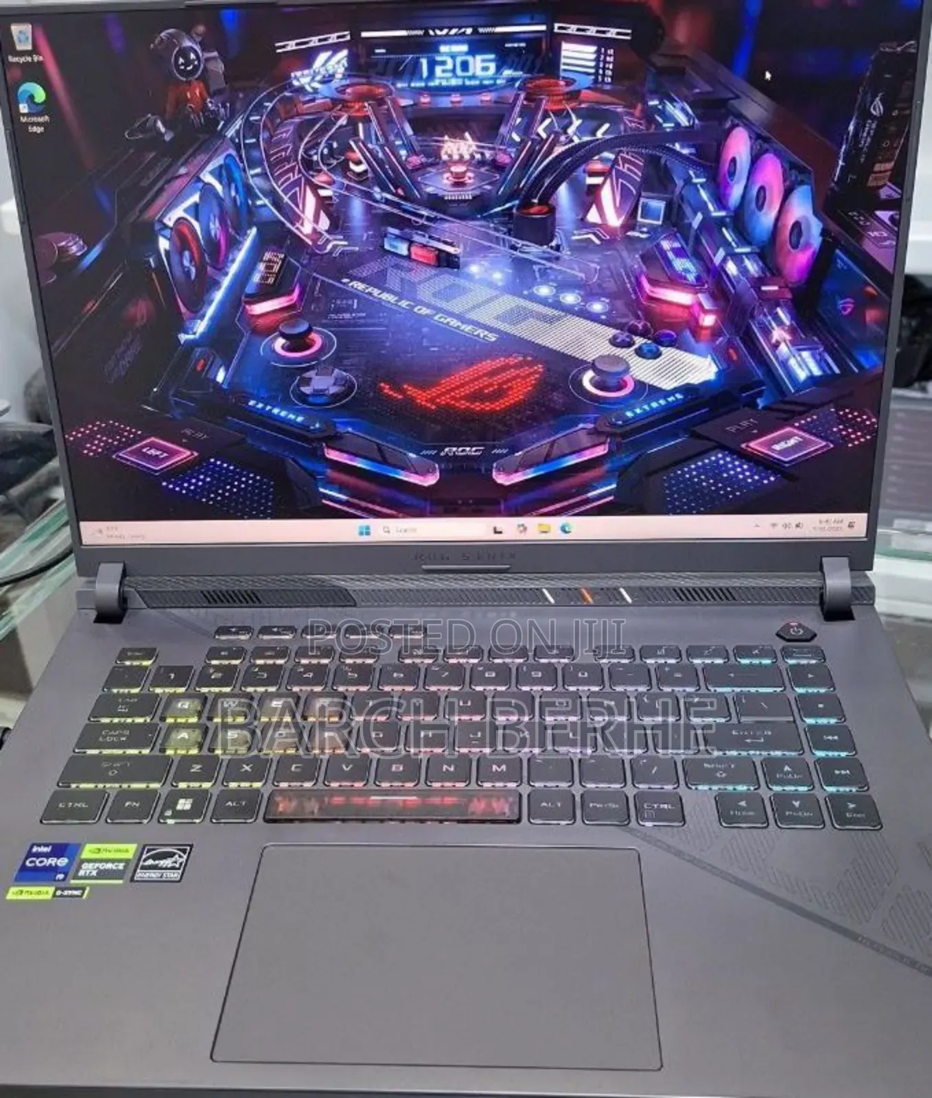 New Laptop Asus ROG Strix G16 G614 32GB Intel Core I9 SSD 1T