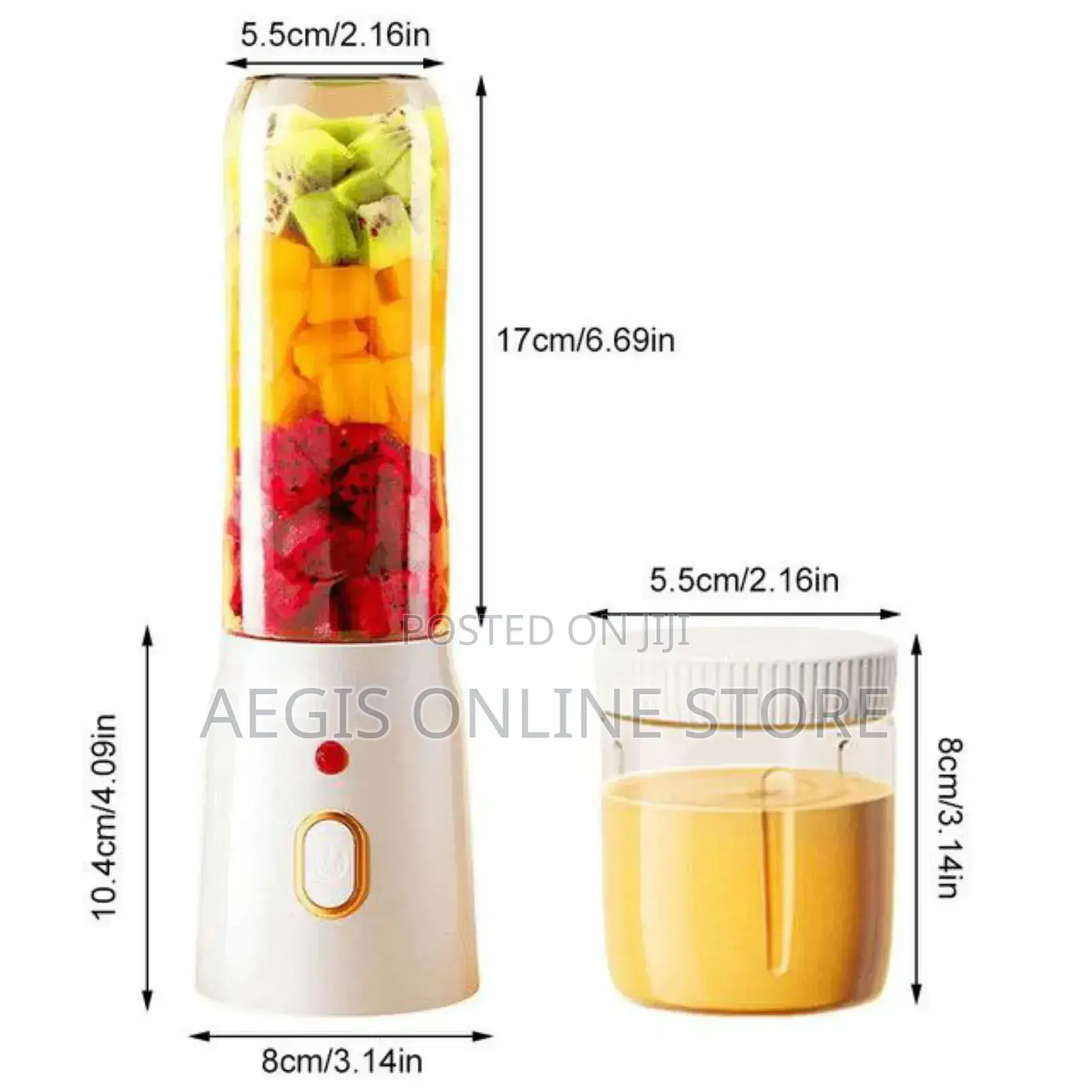 Mini Rechargeable Juicer With Extra Cup