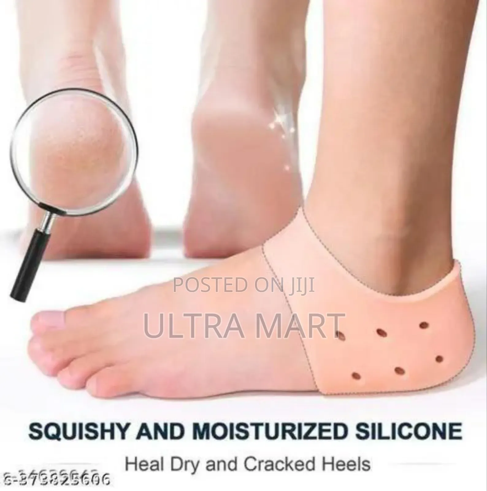 Anti-Crack Heel Silicone Socks
