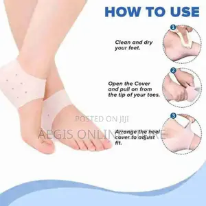 Anti-Crack Heel Silicone Socks
