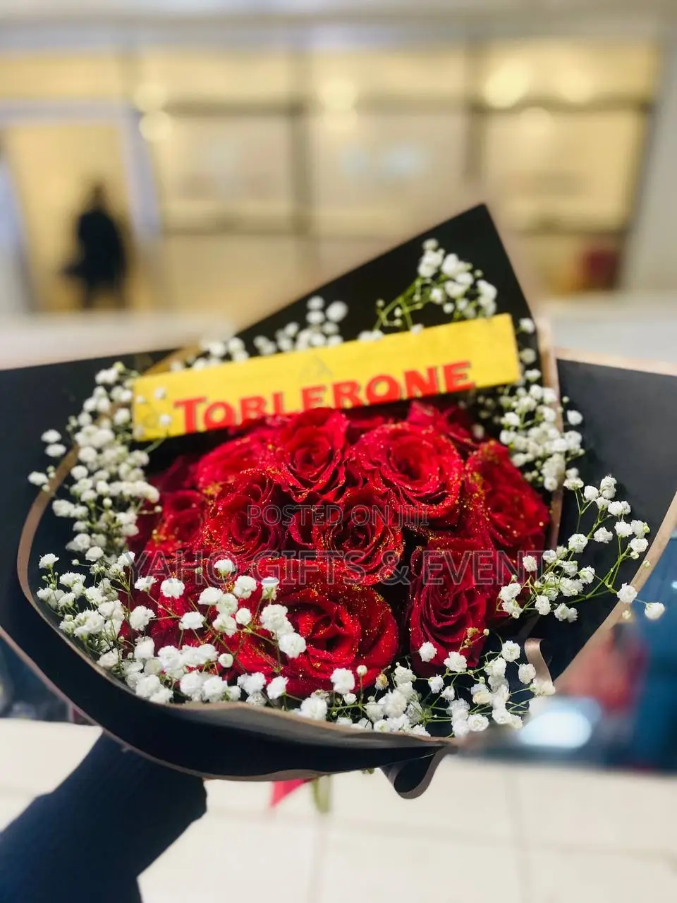 Bouquet With Toblerone