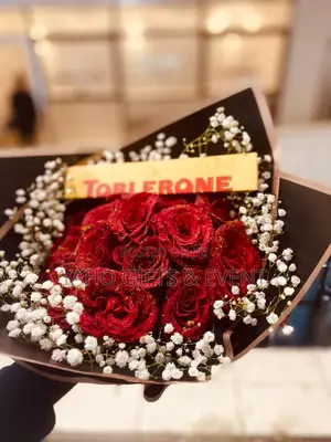Bouquet With Toblerone