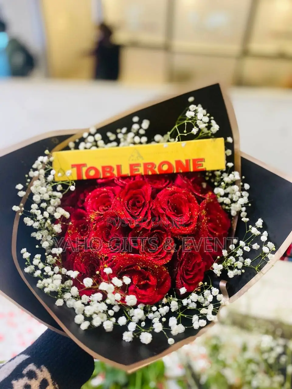 Bouquet With Toblerone