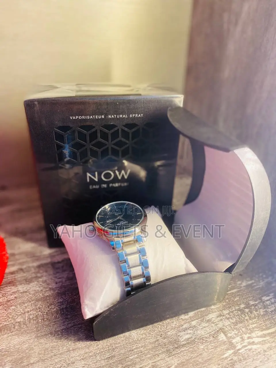 Men’S Perfume and Watch Gift Set