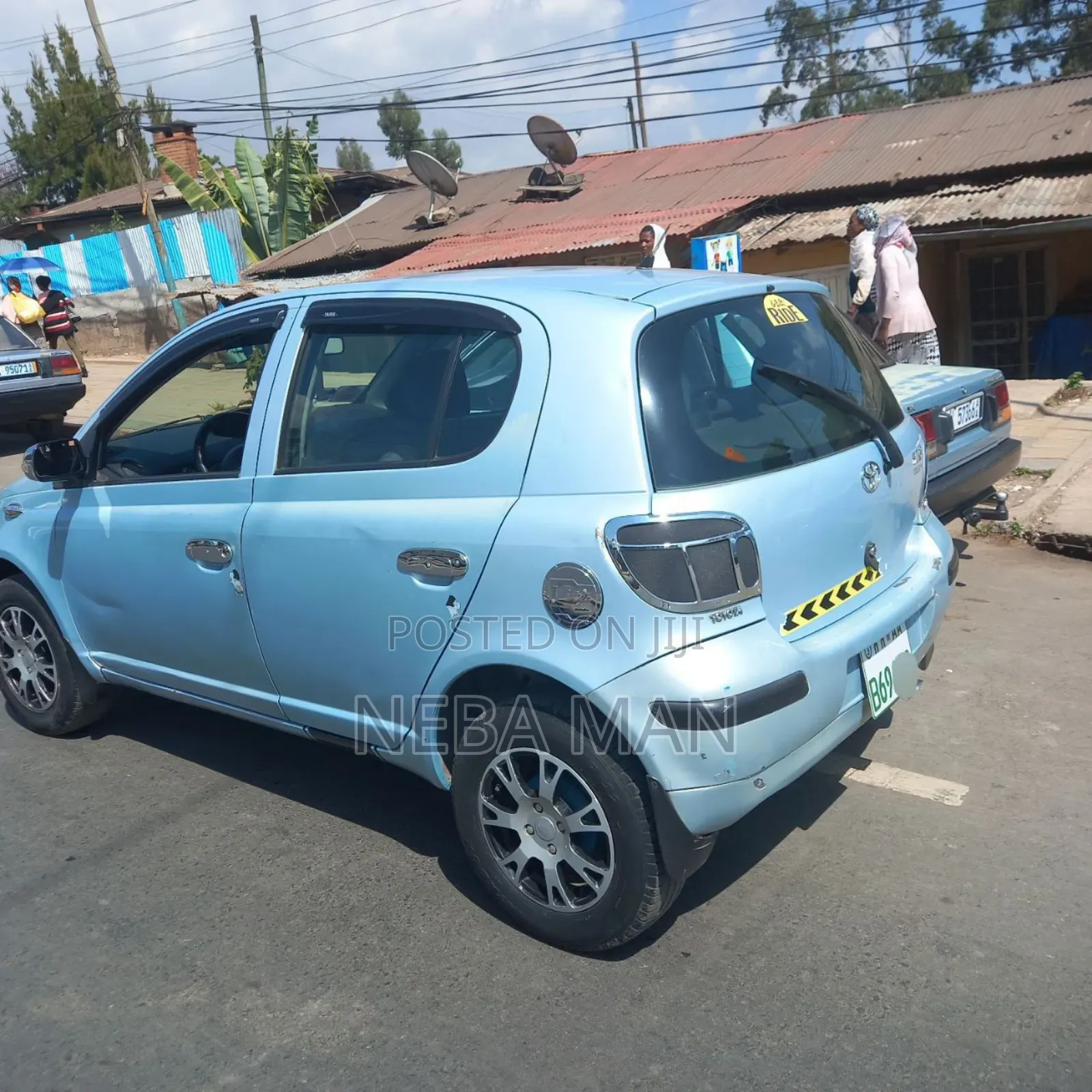 Toyota Vitz 2004 Blue
