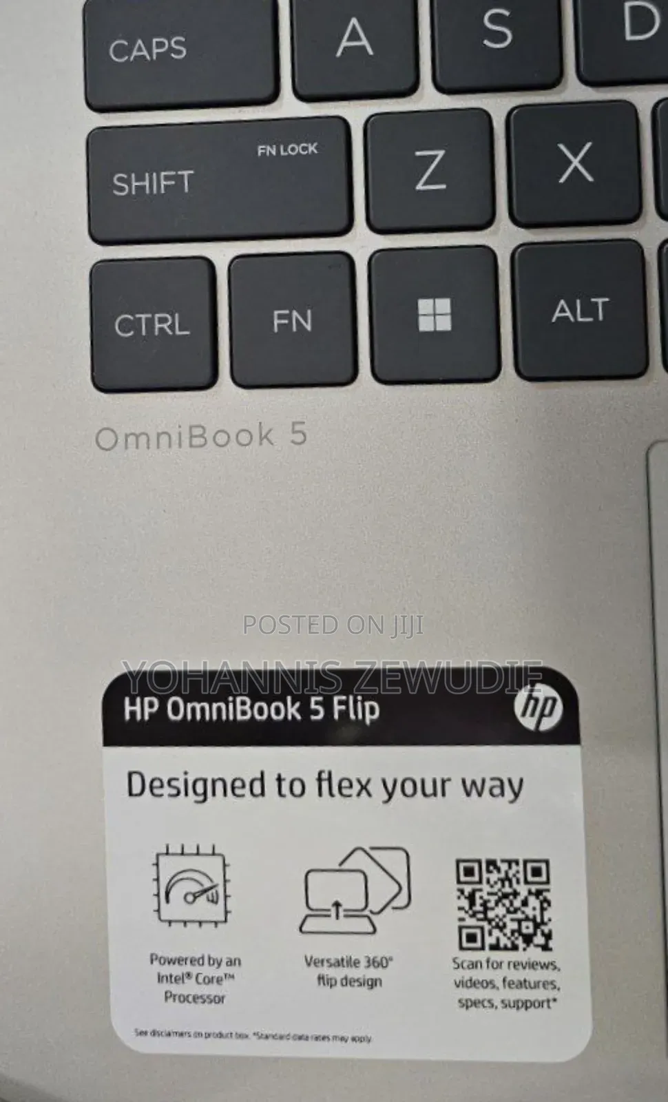 New Laptop HP OmniBook 5 Flip 16GB SSD 512GB