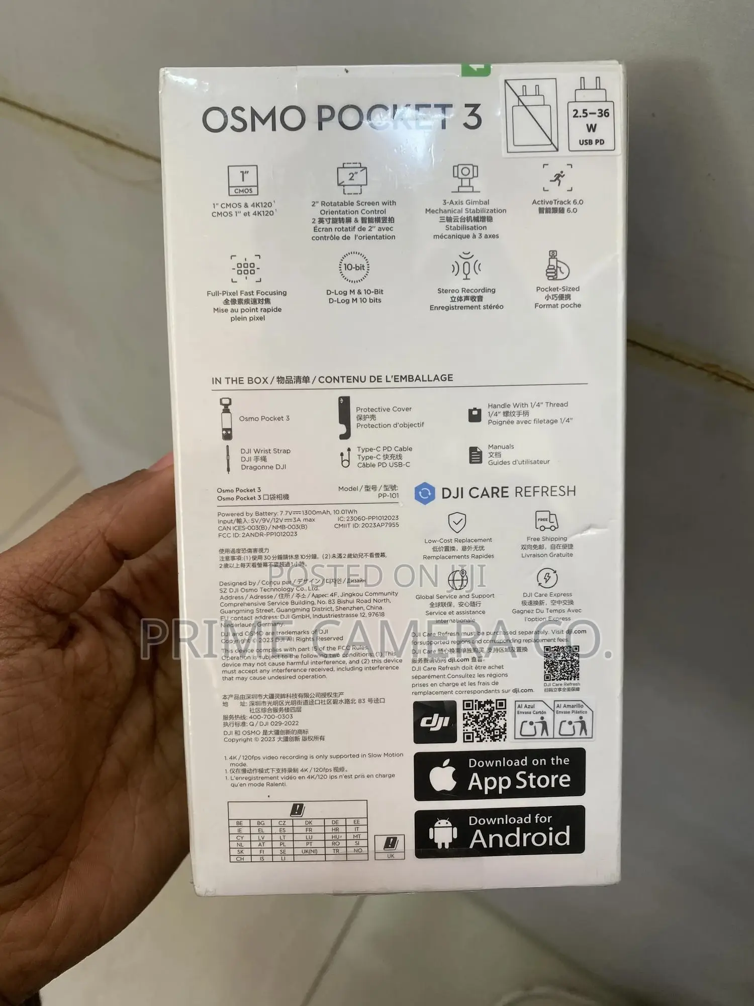 Dji Osmo Pocket 3(Brand New)