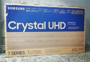 Photo - Samsung 43" Crystal Uhd 7 Series Smart Tizen Tv