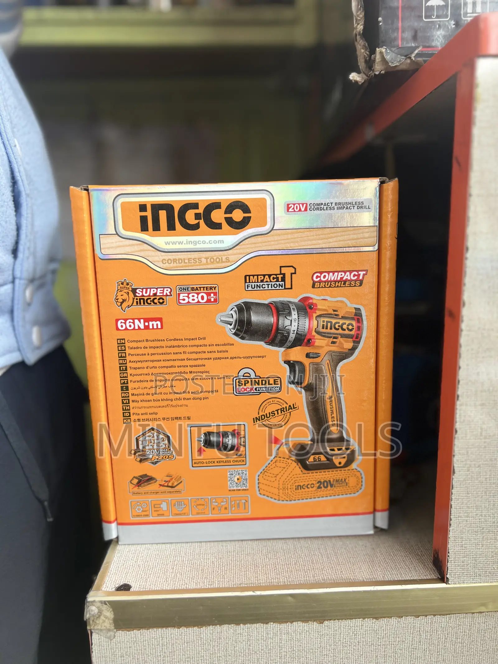 Ingco Drill 66nm No Battery No Charger