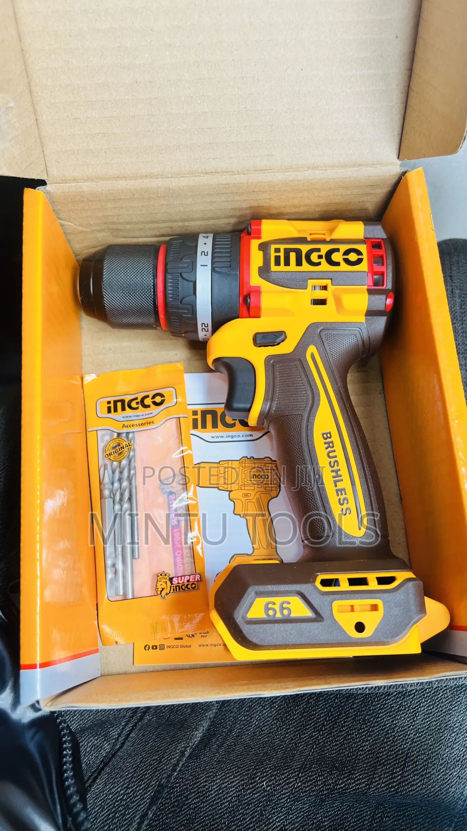 Ingco Drill 66nm No Battery No Charger