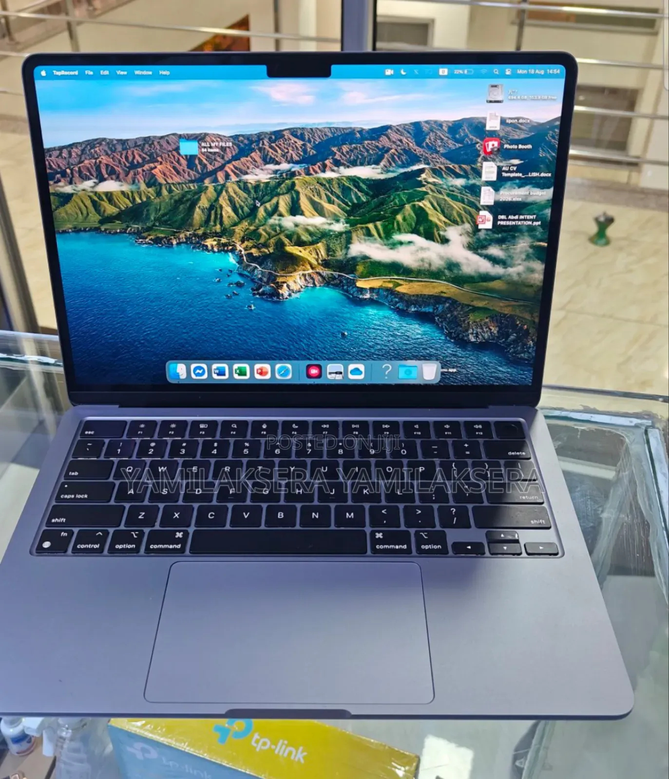 New Laptop Apple MacBook Air 2022 M2 8GB Intel Core M2 SSD 512GB
