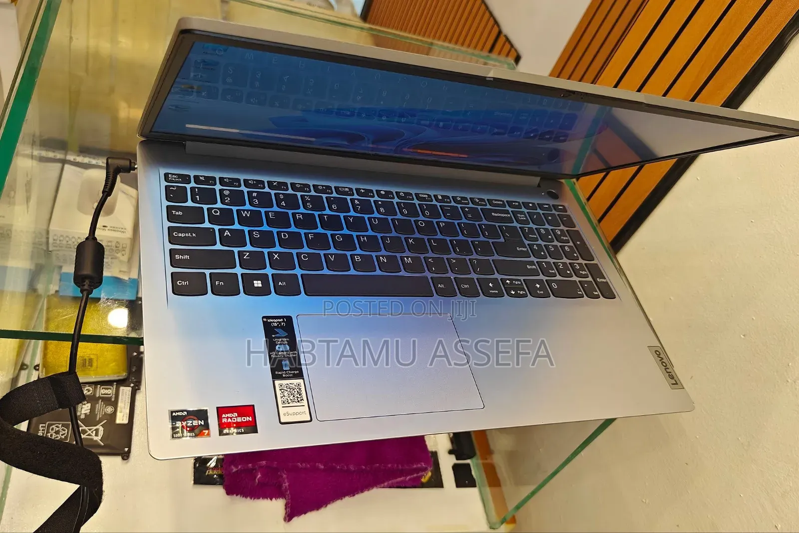 New Laptop Lenovo Legion 5 12GB AMD Ryzen 7 SSD 512GB