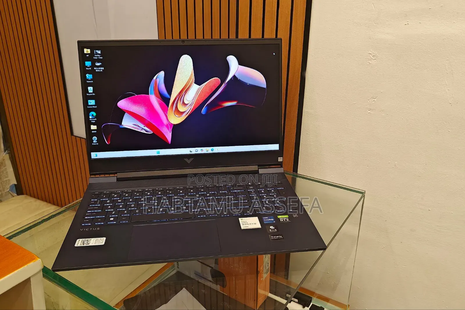 New Laptop HP Victus 15 16GB Intel Core I7 SSD 512GB