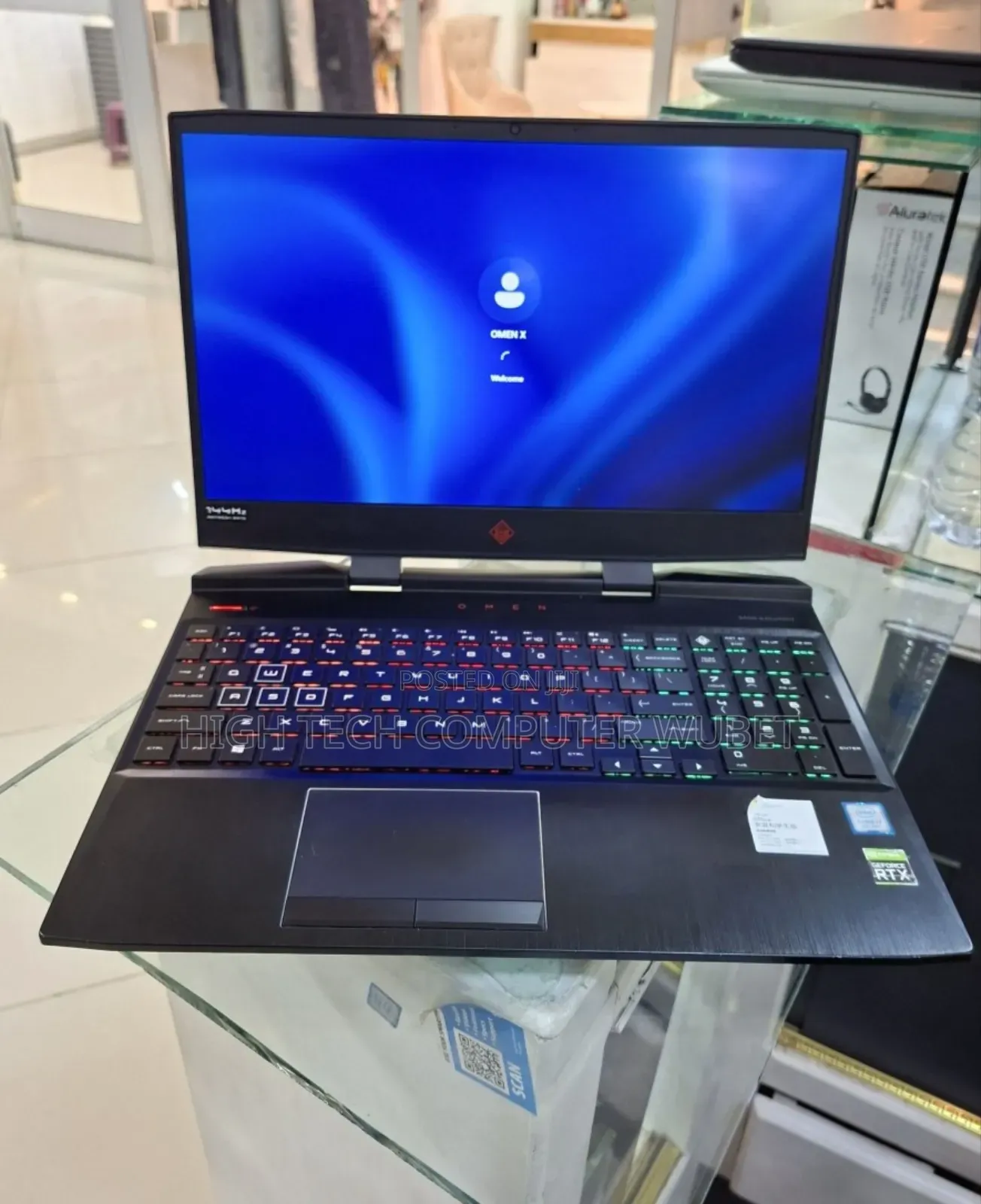 New Laptop HP Omen 15 16GB Nvidia HDD+SSD 1T