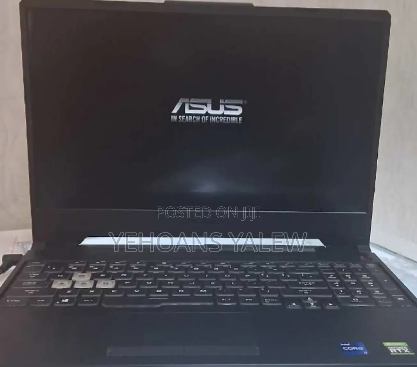New Laptop Asus TUF Dash F15 16GB Intel Core I7 SSD 512GB