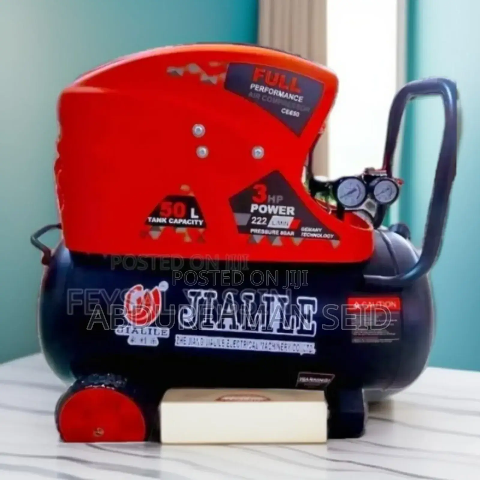 Jialile Air Compressor 50l 3hp