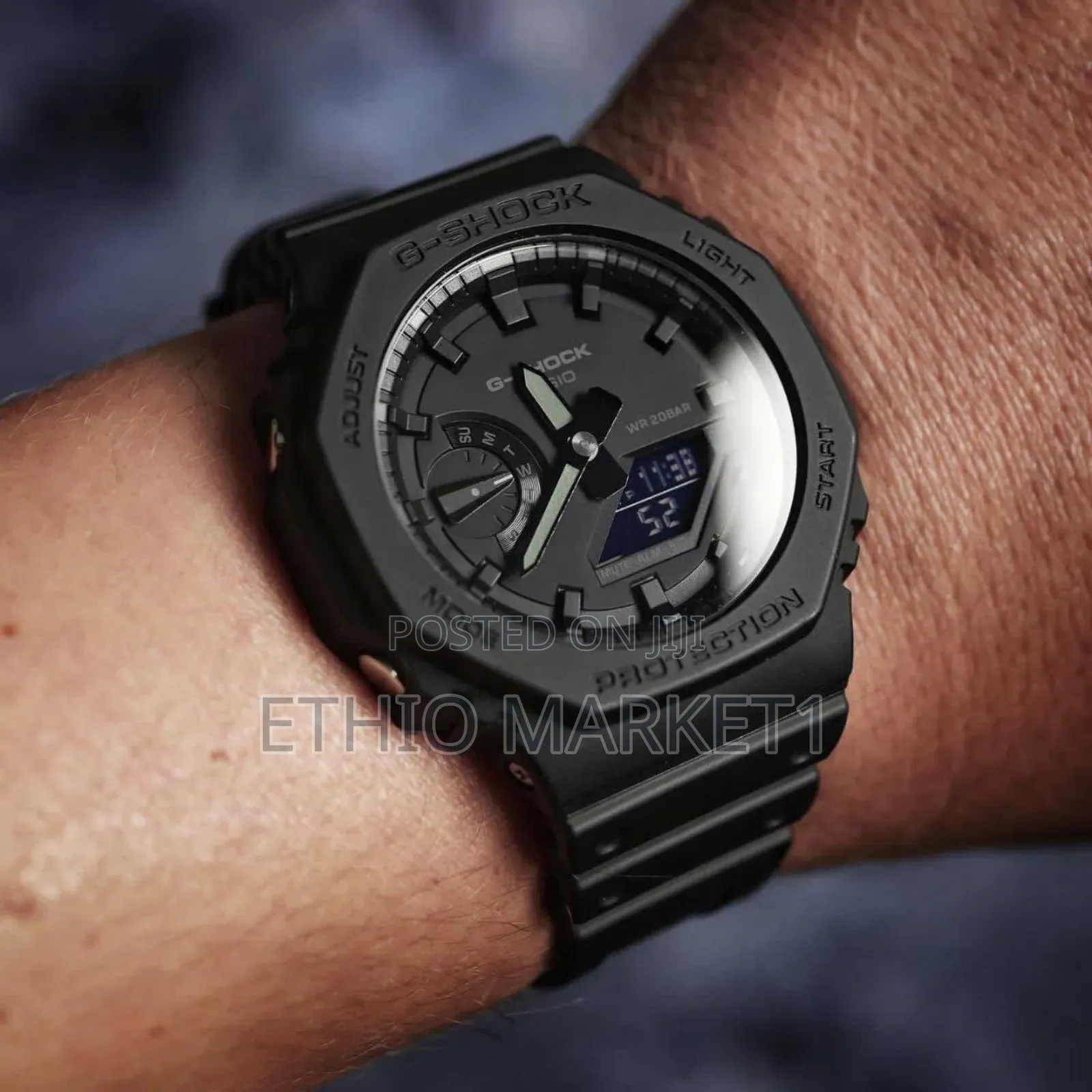G-Shock Men's Watch Model-Ga-2100 Black Color