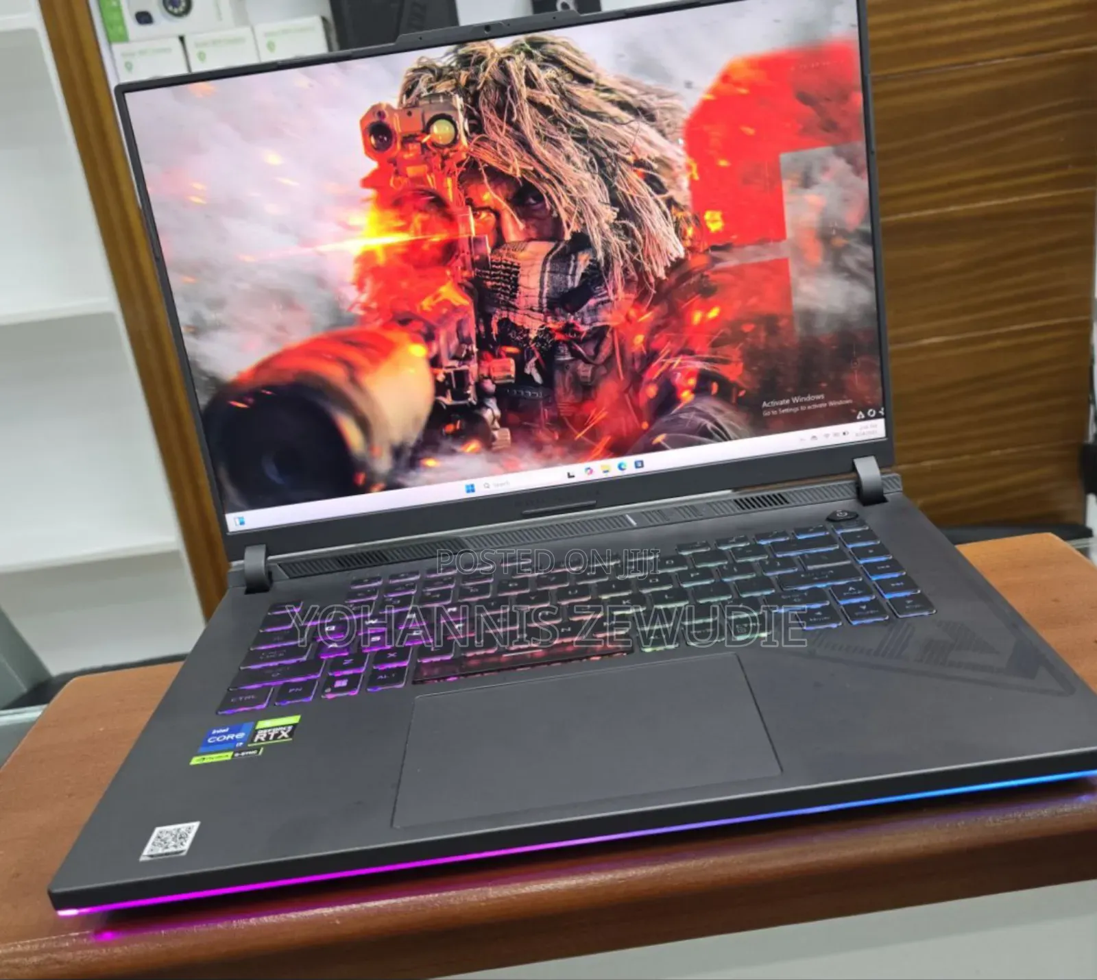 New Laptop Asus ROG Strix G16 G614 16GB Intel Core I7 SSD 1T