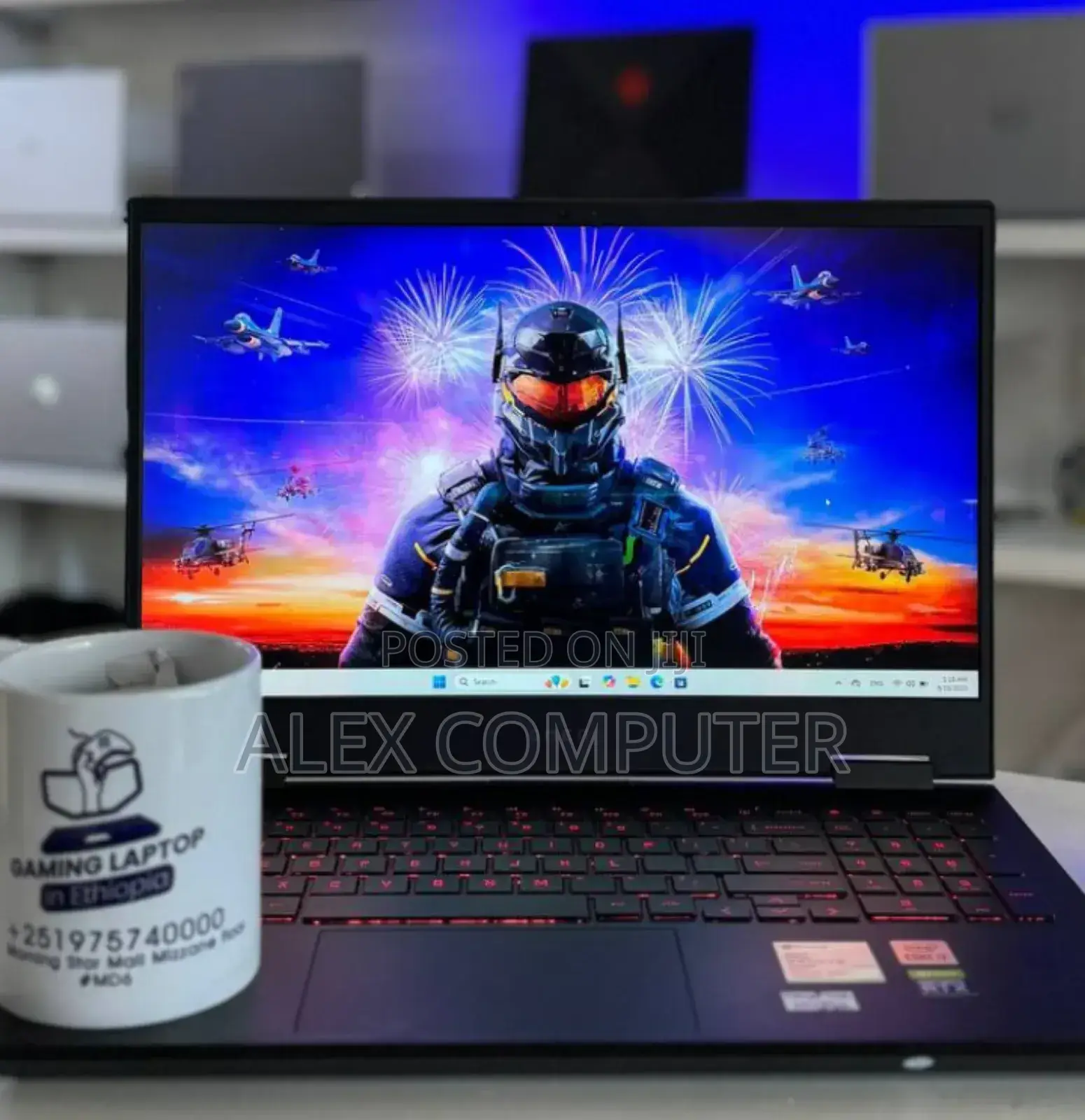 New Laptop HP Omen 15 16GB Intel Core i7 SSD 1T