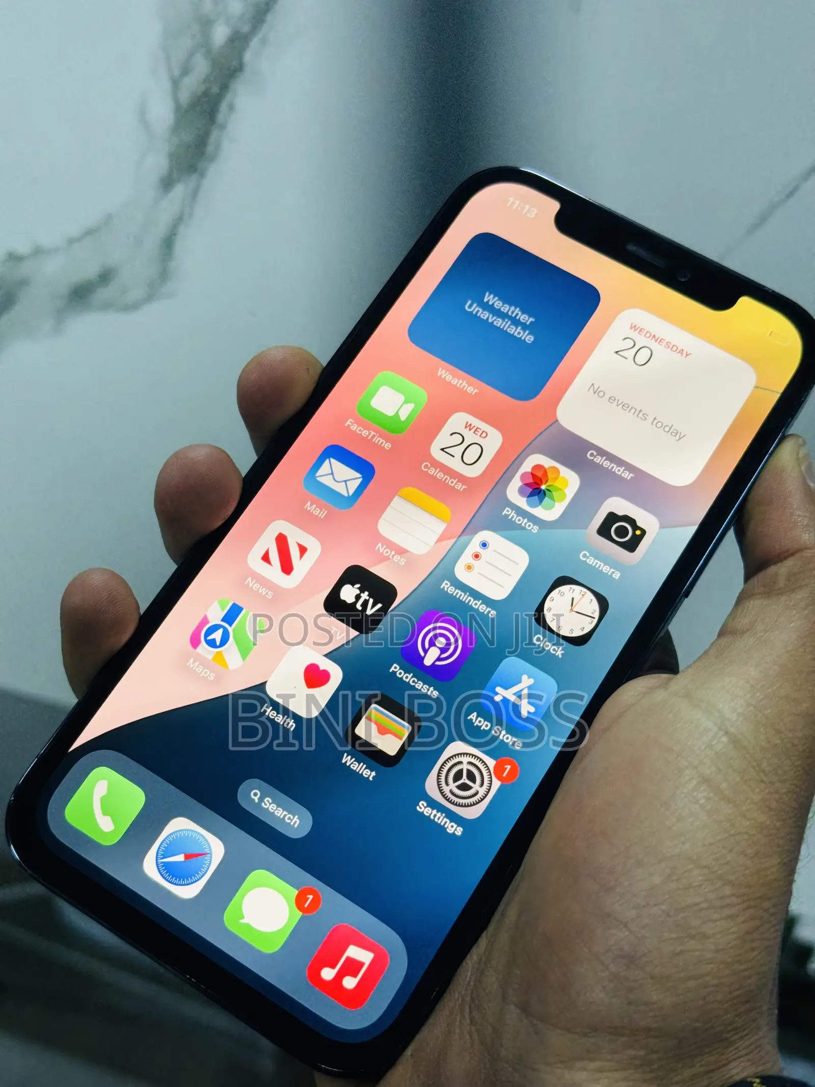 New Apple iPhone 12 Pro 256 GB Blue