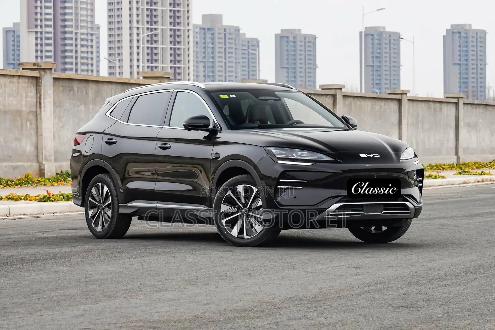 New BYD Song Plus 2025 Black