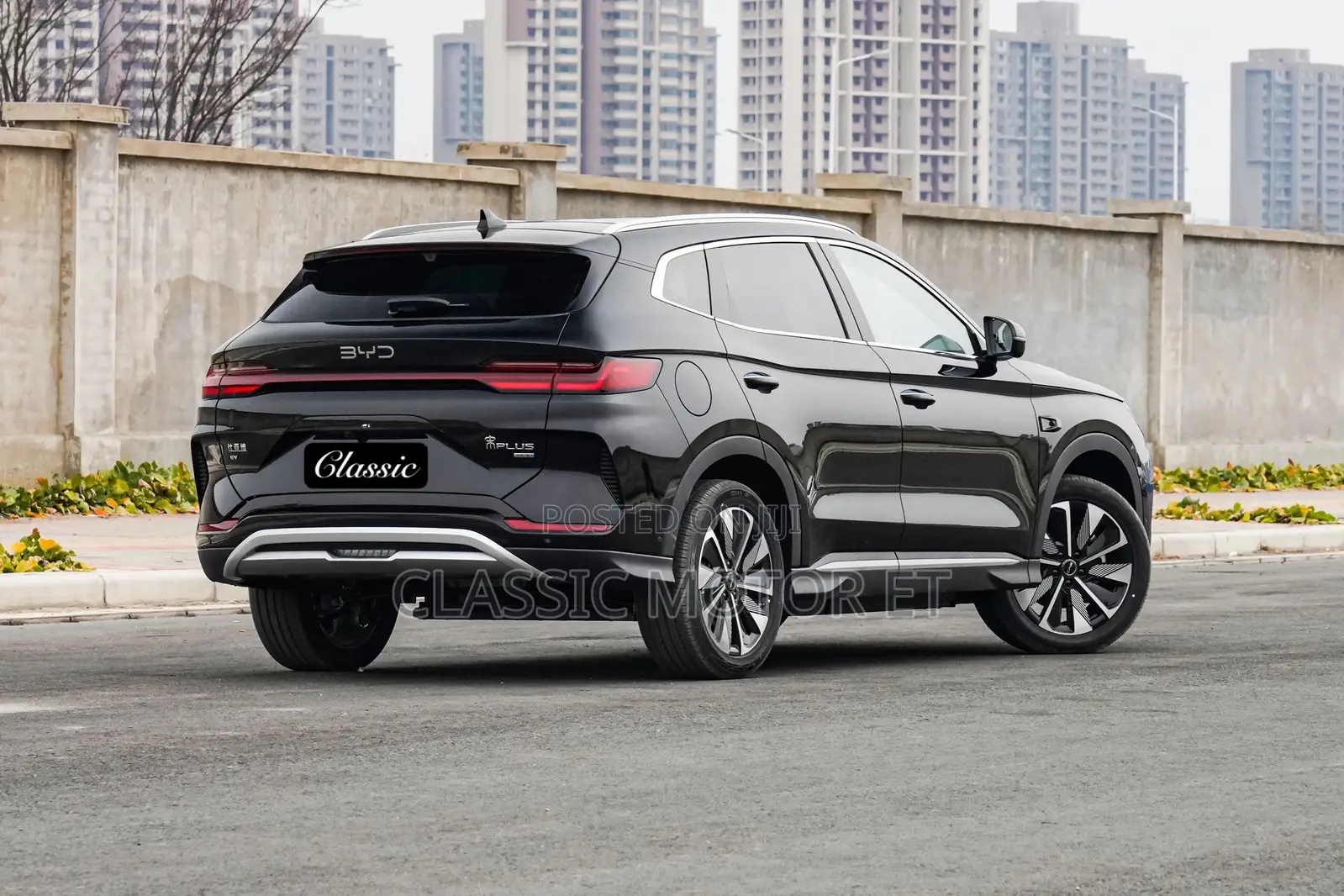 New BYD Song Plus 2025 Black