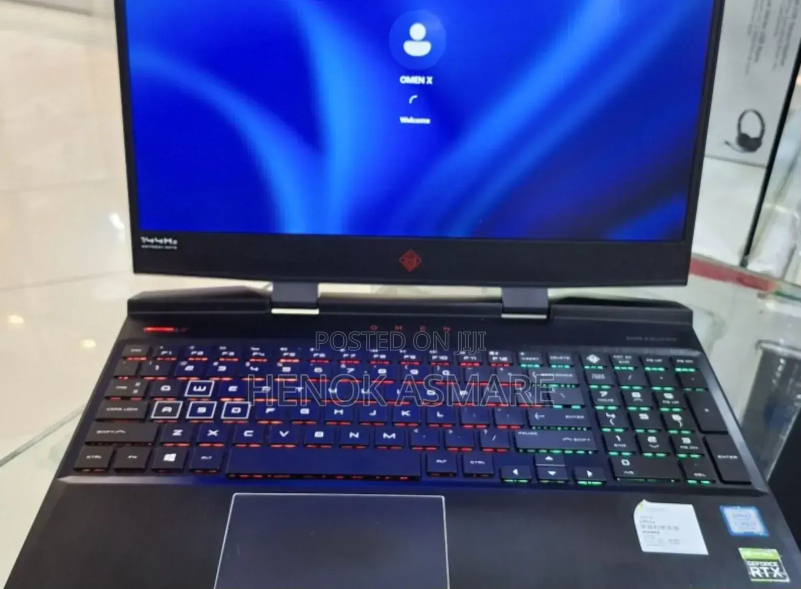 New Laptop HP Omen 15 16GB Intel Core I7 SSD 1T
