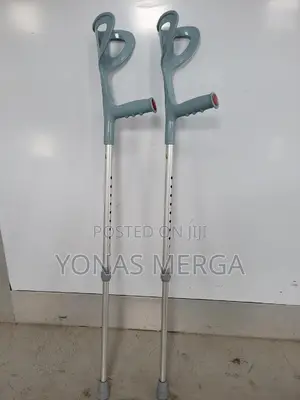 Photo - Crutches瞪ؤaluminum Crutches፯¶Adjustable Comfortable₵堧forearm Crutches