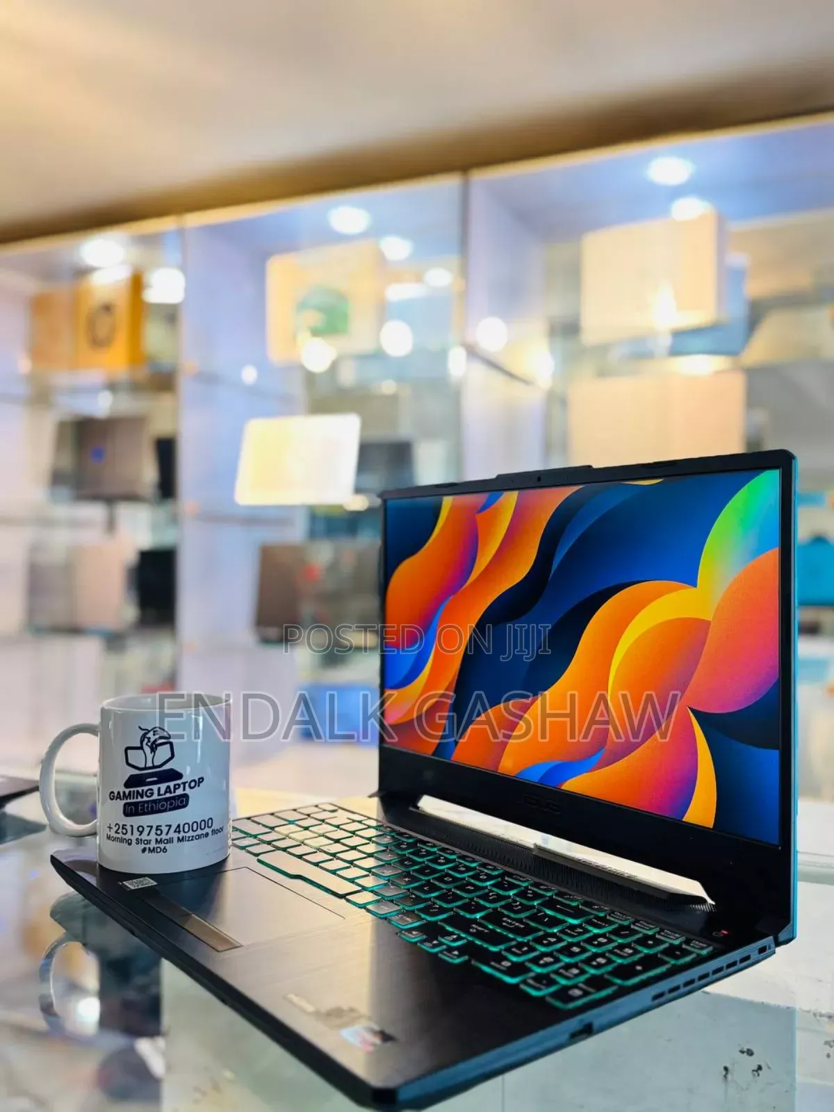 New Laptop Asus TUF Gaming A15 16GB AMD Ryzen 7 SSD 512GB