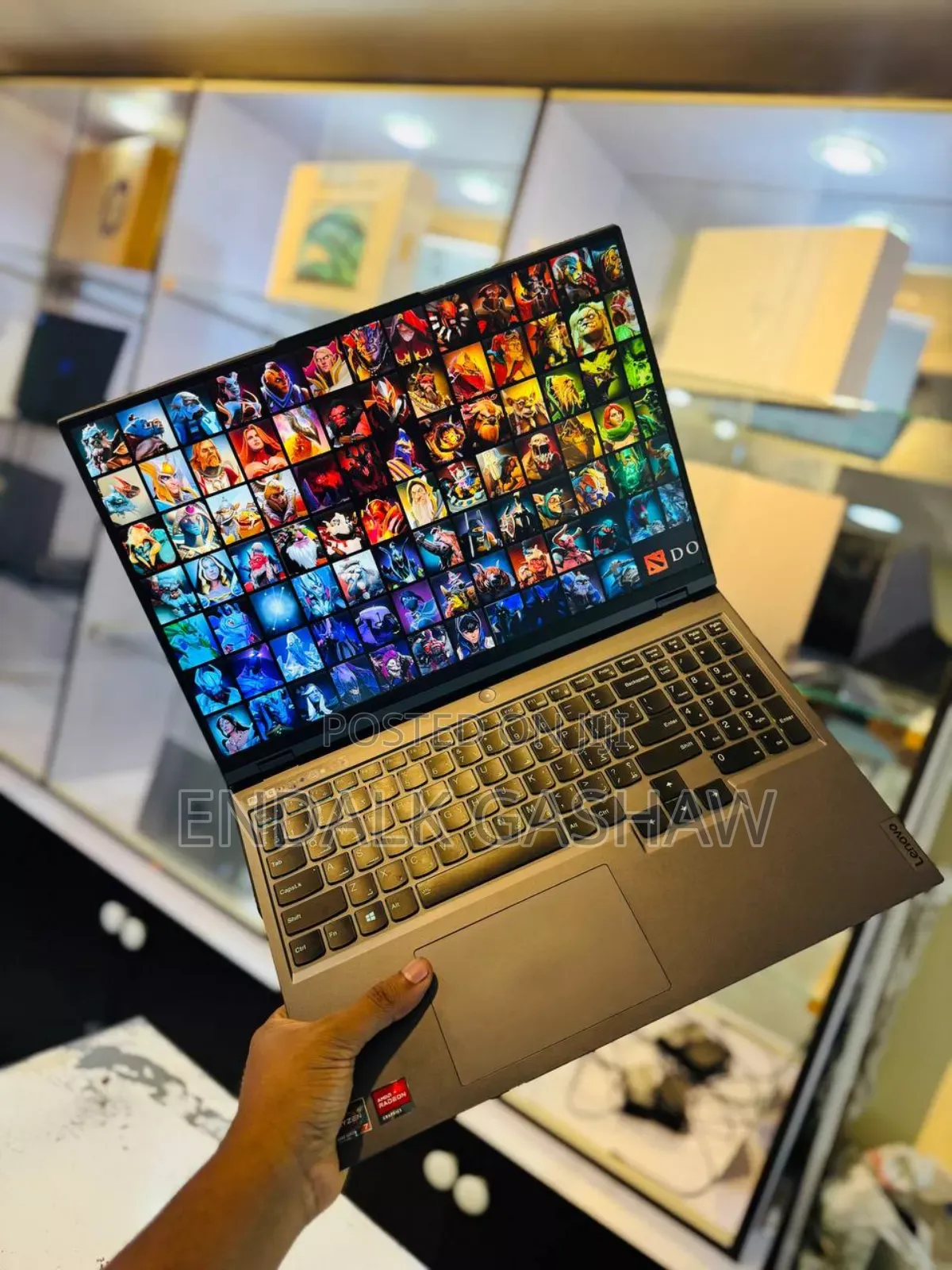 New Laptop Lenovo Legion 5 32GB AMD Ryzen 7 SSD 1T