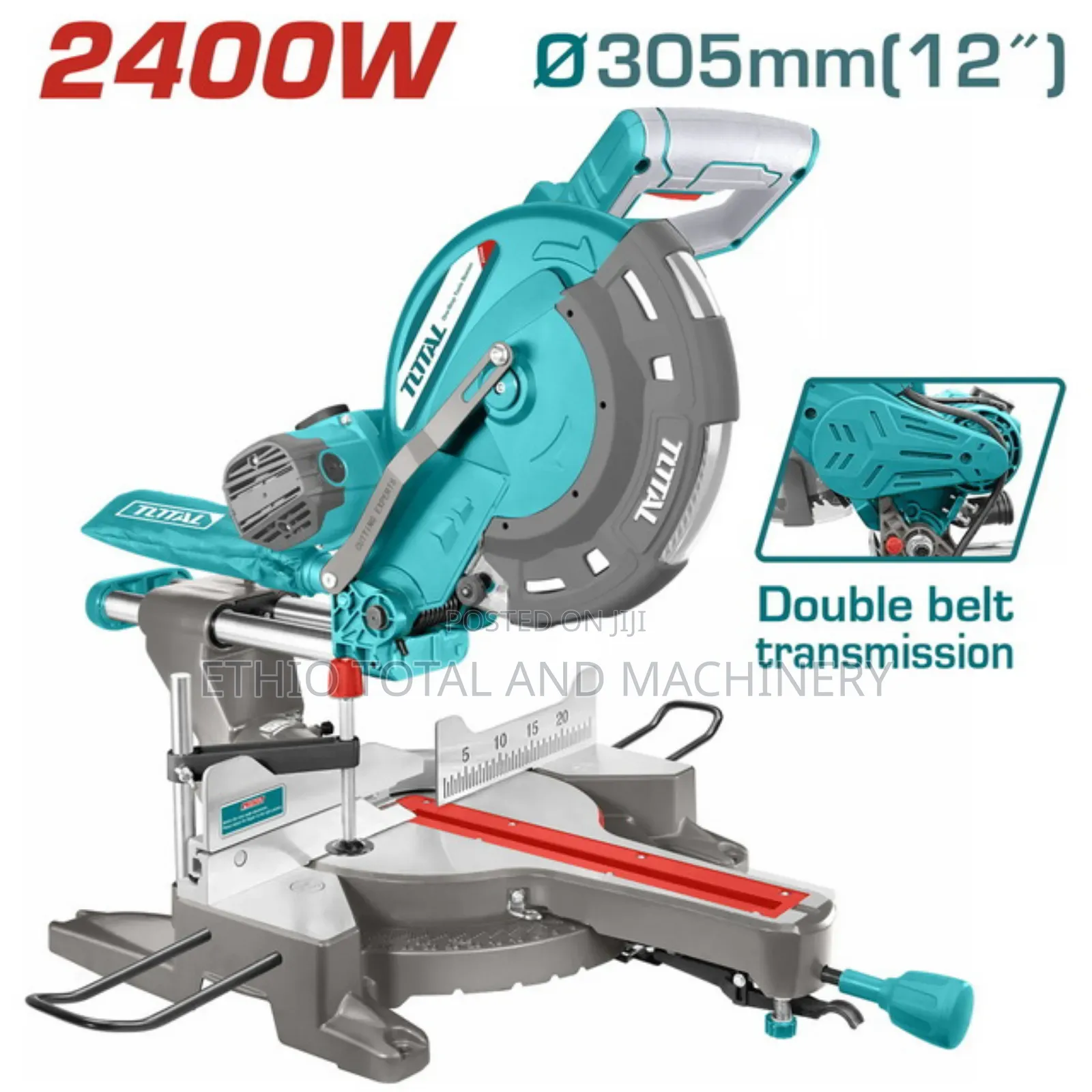 Total Miter Saw 2400 Watt ሜትር ሶ ቶታል