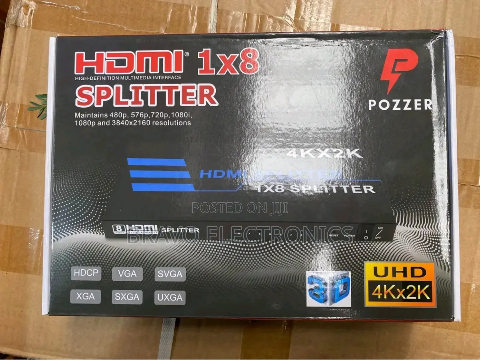 Hdmi Splitter 1×8 – One Source, 8 Screens!