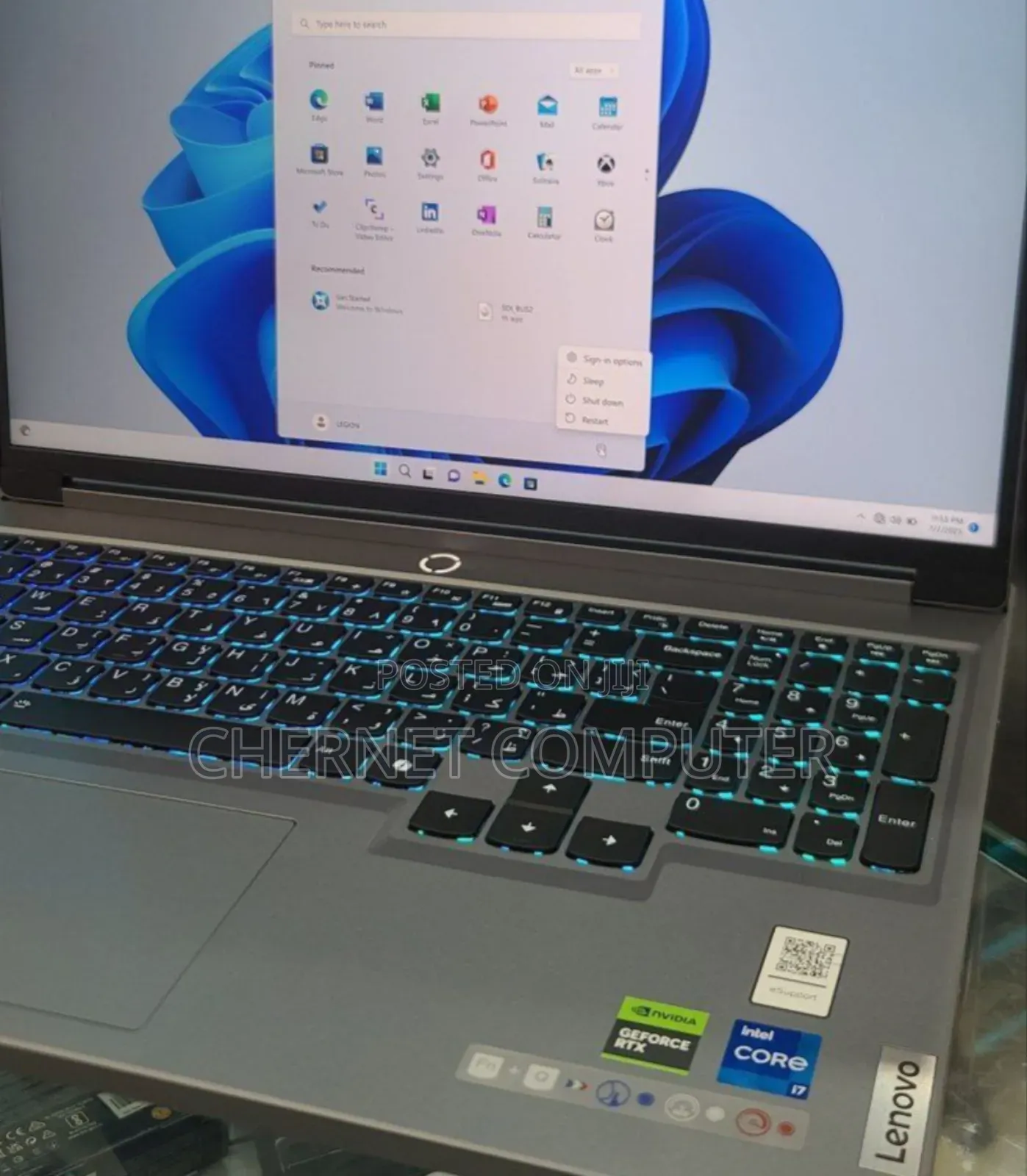 New Laptop Lenovo Legion 5 16GB Intel Core I7 SSD 1T