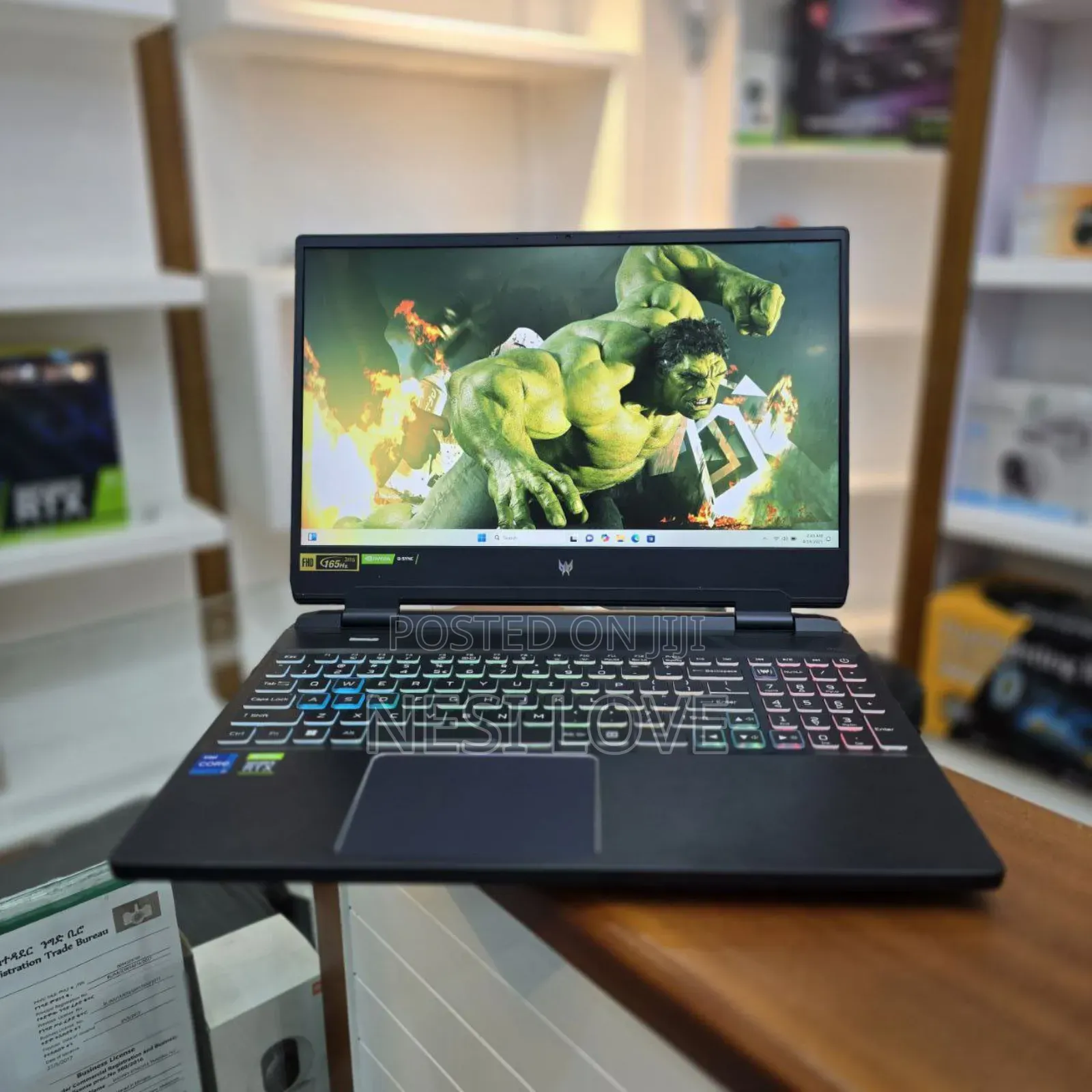 New Laptop Acer Predator Helios 300 16GB Intel Core I7 SSD 512GB