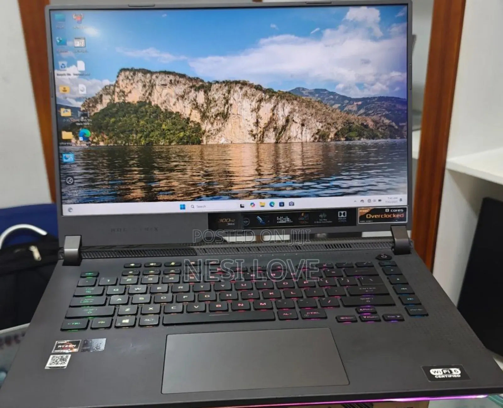 New Laptop Asus ROG Strix G15 G512 16GB AMD Ryzen 9 SSD 512GB